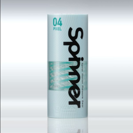 Мастурбатор Tenga Spinner 04 Pixel с упругой стимулирующей спиралью внутри || 