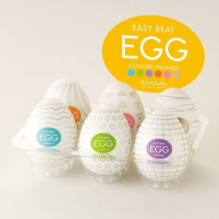 Набор Tenga Egg Variety Pack (6 яиц) || 