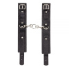 Оковы Leather Standart Leg Cuffs, Black || 