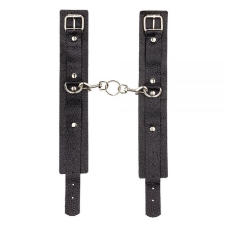 Оковы Leather Standart Leg Cuffs, Black || 