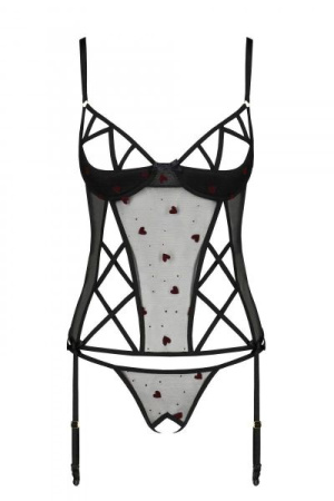 LOVELIA CORSET black XXL/XXXL - Passion || 