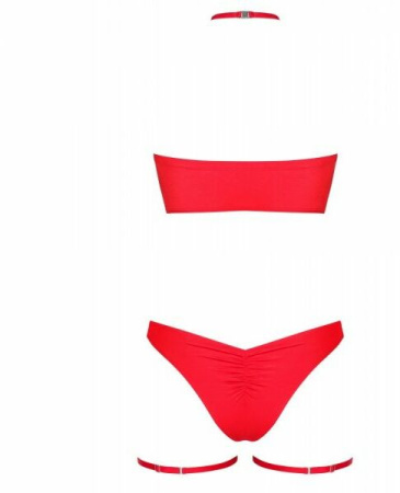 Комплект новогодний Obsessive Kissmas set Red® S/M || 