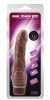 Вибромассажер 7.6” Vibe Cock, Brown || 