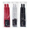 Оковы Leather Double Fix Leg Cuffs, Black || 