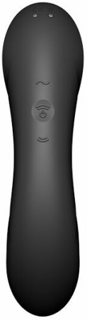 Вакуумный стимулятор с вибрацией Satisfyer Curvy Trinity 4 Black || 