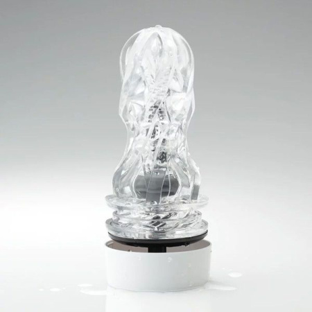 Мастурбатор Tenga - Aero Masturbator Silver, инновационная технология всасывания || 