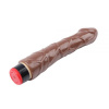 Вибромассажер 9” Vibe Cock, Brown || 
