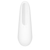 Вакуумный клиторальный стимулятор Satisfyer Curvy 1+ White с управлением через интернет || 