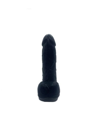 Крафтовое мыло-член с присоской Чистый Кайф Black size S натуральное || 