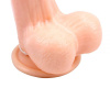 Вибромассажер JAMES DEEN 8.5" Vibrating Dildo, Flesh || 