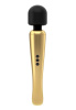 Мощный вибромассажер Dorcel MEGAWAND Gold водонепроницаемый, перезаряжаемый, 160 режимов || 