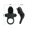 Эрекционное виброкольцо Vibrant penis ring II, Black || 