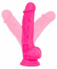 Фаллоимитатор с двойной плотностью NEO 7.5INCH COCK W. BALLS || 