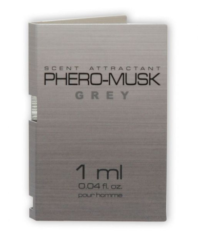 Духи с феромонами мужские PHERO-MUSK GREY, 1 мл