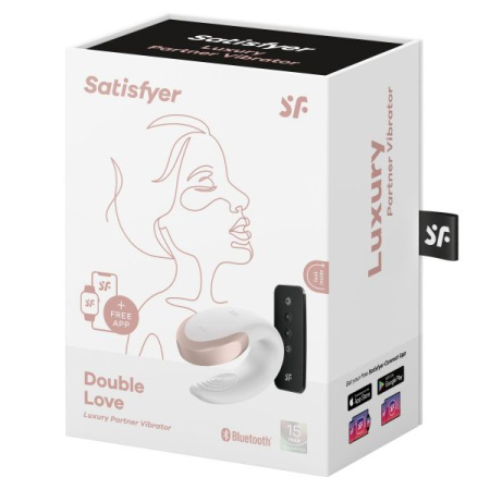Смарт-вибратор для пар Satisfyer Double Love (White) || 