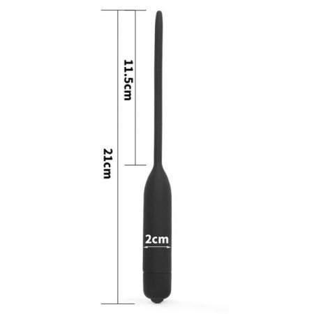 Уретральная вибровставка Urethral Dilator Vibrating || 