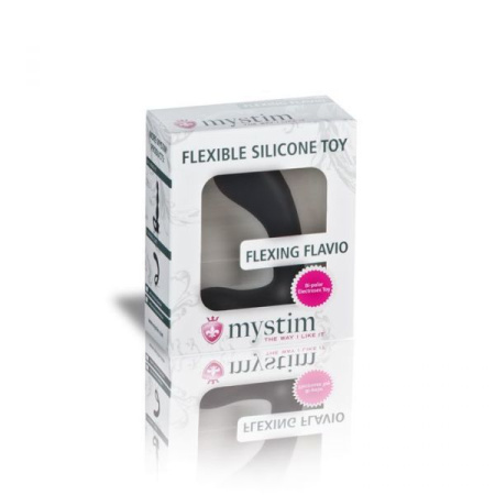 Массажер простаты Mystim Flexing Flavio с моделированием формы для электростимулятора, диаметр 3см || 