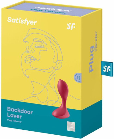 Анальная вибропробка Satisfyer Backdoor Lover Red || 