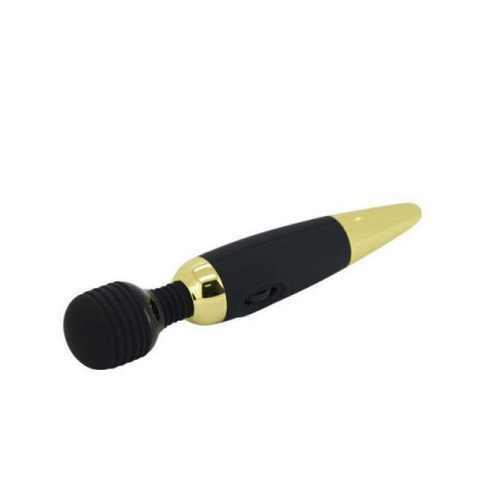 Вибромассажер Power Wand, Black&Gold || 