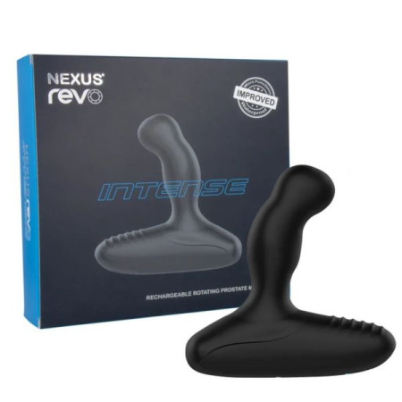 Массажер простаты Nexus Revo Intense с вращающейся головкой и пультом ДУ, макс диаметр 3,2см || 