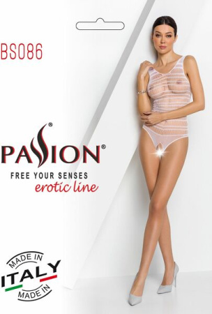 Бодистокинг Passion BS086 white || 