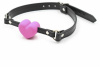 F61287 Кляп сердце Silicone Luxury Fetish Pink || 