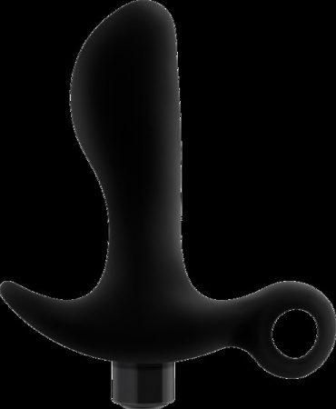 Анальная пробка Blush Anal Adventures Platinum Silicone Vibrating Pros