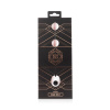 Металлические вагинальные шарики Rosy Gold - Nouveau Kegel Balls, вес 376гр, диаметр 2,8см || 