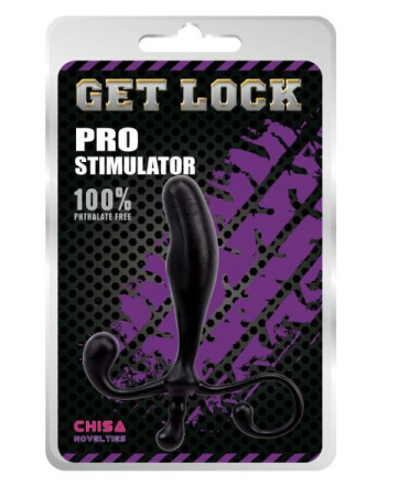 Массажер простаты Pro Stimulator, Black || 