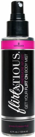 Спрей-мист для тела с феромонами Sensuva Flirtatious PassionFruit & Guava Body Mist (125 мл)