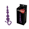 Анальные бусы MAI Attraction Toys №79 Purple, длина 18см, диаметр 3,1см || 