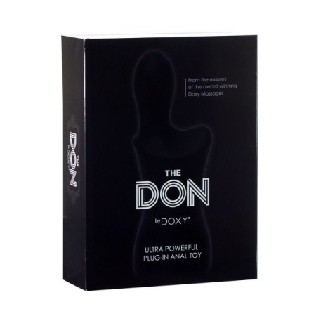 (SALE) Вибромассажер DOXY Don для ануса и точки G, самый мощный, работает от сети 220В || 