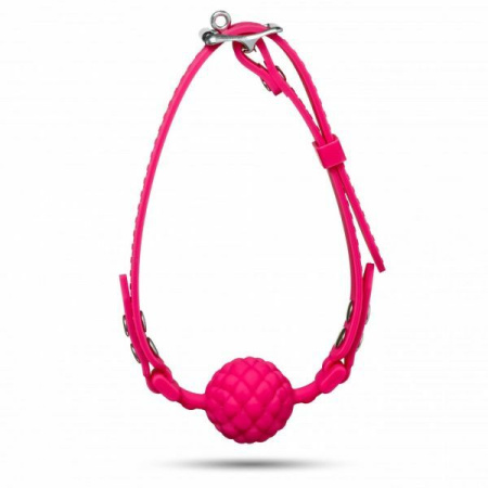 Кляп Silicone Ball Gag, Pink || 
