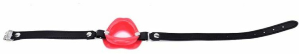 Кляп-губы на ремешке RED O-RING MOUTH GAG