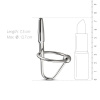 Уретральный стимулятор Sinner Gear Unbendable - Sperm Stopper Hollow Ring, 2 кольца (2,5 см и 3 см) || 