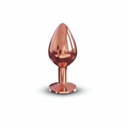 Металлическая анальная пробка с украшением в виде кристалла Dorcel - Diamond Plug M || 