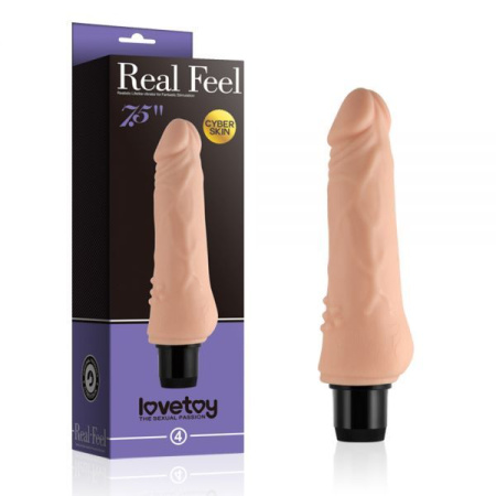 Вибромассажер 7.5'' Real feel, Flash || 