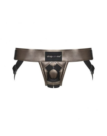 Трусы для страпона Strap-On-Me Leatherette HARNESS CURIOUS || 