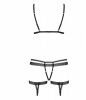 Комплект Obsessive 855-SEA-1 3 pcs set L/XL || 