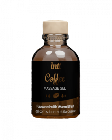 Массажный гель для интимных зон Intt Coffee (30 мл) разогревающий || 