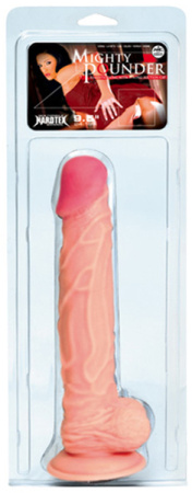 Фаллоимитатор Mighty Pounder 9.5 Realistic, FLESH || 