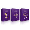 Подарочный набор RIANNE S Ana's Trilogy Set I: помада-вибратор, перышко, зажимы для сосков, повязка || 