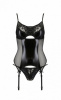 Корсет под кожу ASUNA CORSET black S/M Passion || 