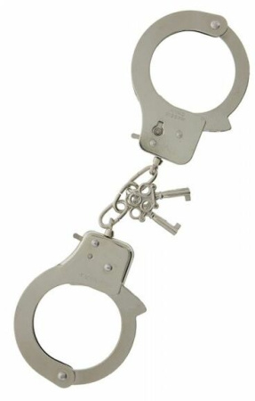 Наручники, Large Metal Handcuffs with Keys