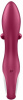 Вибратор кролик с тройным отростком Satisfyer Embrace me Berry, 2 мотора, диаметр 3,6 см || 