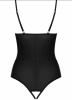 Боди Redella crotchless teddy black S/M || 
