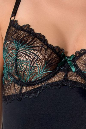 Боди FLORIS BODY black L/XL - Passion Exclusive || 