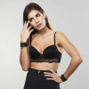 Наручники Bijoux Indiscrets MAZE - Wide Cuffs Black || 