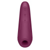 Вакуумный клиторальный стимулятор Satisfyer Curvy 1+ Rose Red с управлением через интернет || 