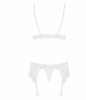 Комплект Obsessive 810-SEG-2 3 pcs set white S/M || 
